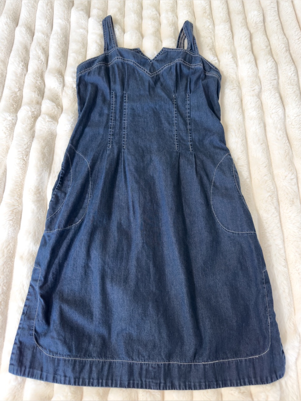Vintage XCVI Blue Denim Dress